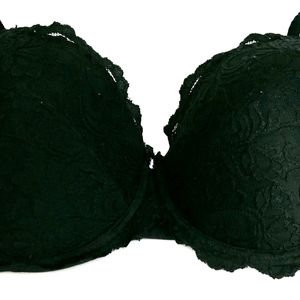 Secret Treasures Black Lace Bra 42D
